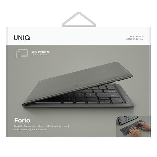 UNIQ Forio Hopfällbart Bluetooth-tangentbord Grönt/Lichengrönt