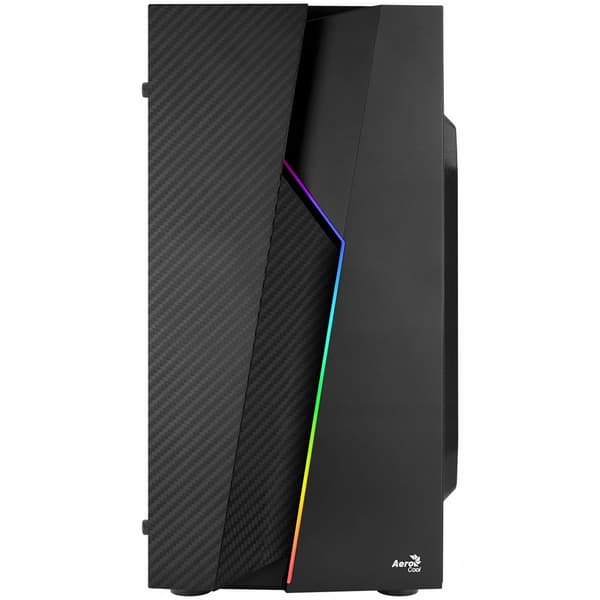 Aerocool Bolt Mini RGB Svart Mini Tower-datorchassi
