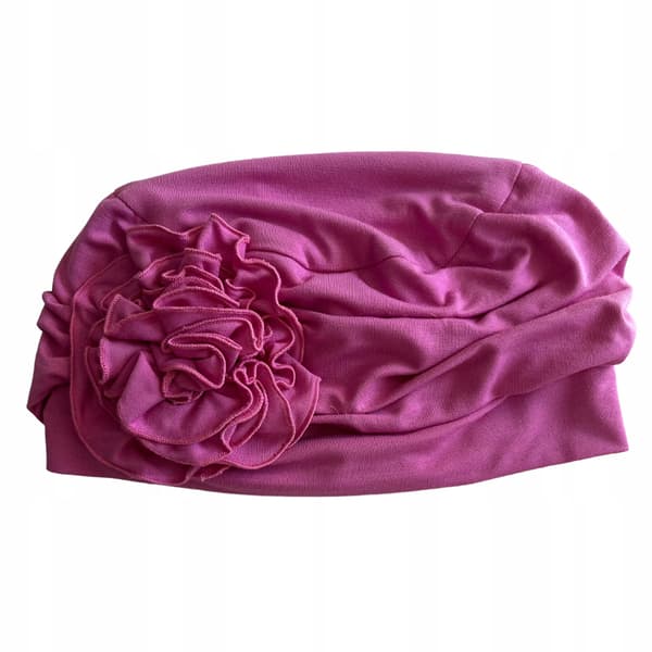 Dalia pink bambus turban dobbelthat også efter kemoterapi