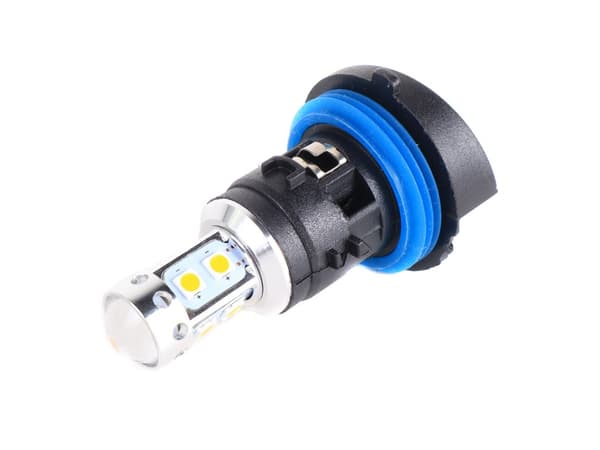 VARSELGLADA MED LED-SOCKEL GUL