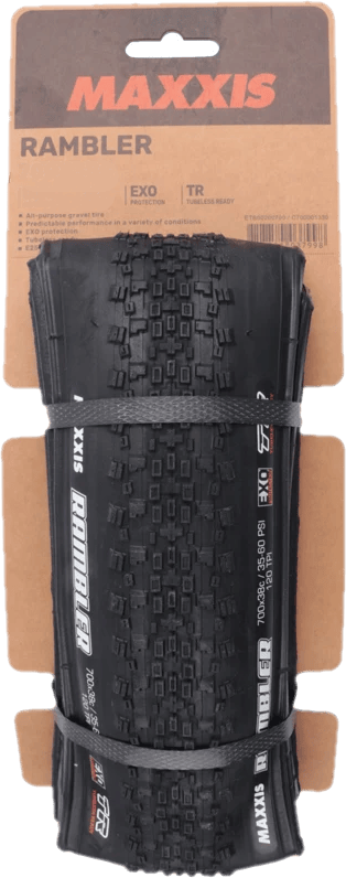 700x40C MAXXIS RAMBLER SILKSHIELD FOLDBART GRAVELCYKELDÆK (40-622)
