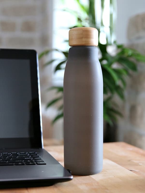 GLAS VANDFLASKE ECO 600 ML