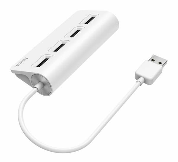 HAMA USB-hub 4xUSB-A 2.0 Vit 200120