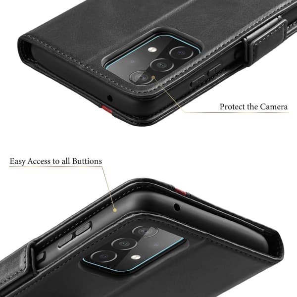 ETUI MED MAGNETISK LUKNING TIL SAMSUNG A52/A52S