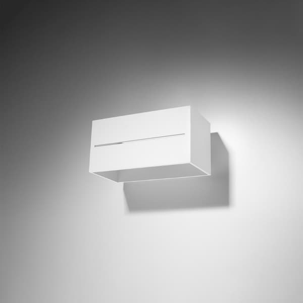 BASALT VÄGGLAMPA 2 G9 VIT ALUMILO 05.261.28