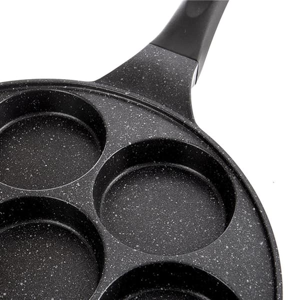Pande til æg granit 7 huller GRANDE 27 cm