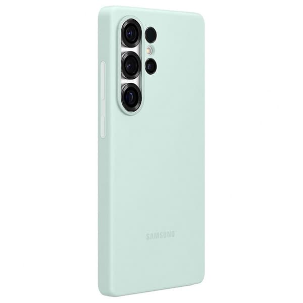 Samsung Silikone Etui til Galaxy S25 Ultra Mintgrøn