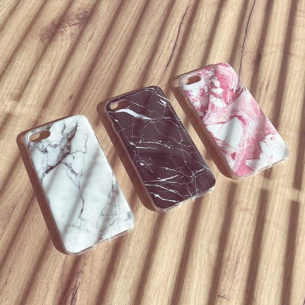 Wozinsky Marble Geelikotelo iPhone 13 Prolle, musta