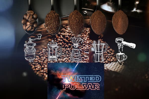 Twisted Pulsar Nyrostade Kaffebönor 250G