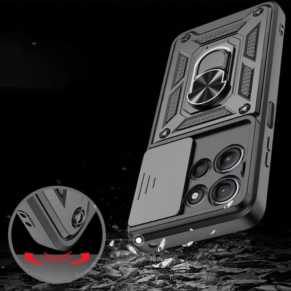 TECH-PRECT CAMSHIELD PRO MOTOROLA MOTO G15 MUSTA