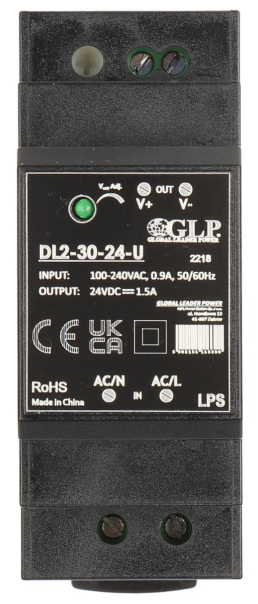 Switching-strømforsyning DL2-30-24-U