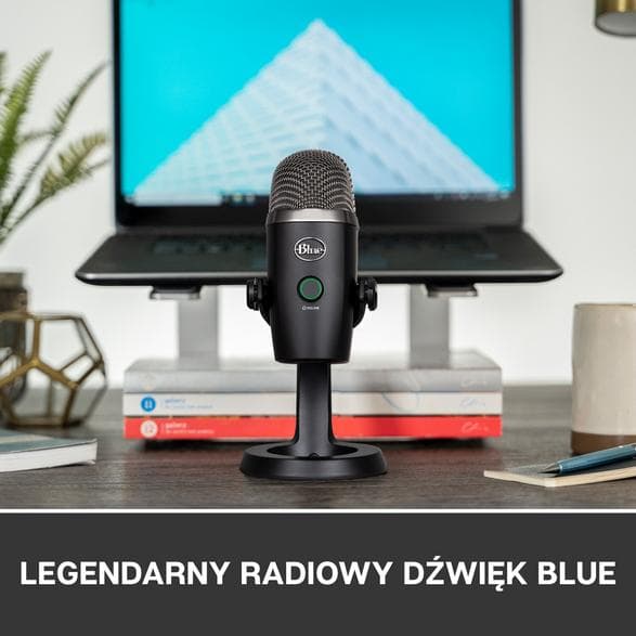 Mikrofon BLUE Yeti Nano Sort (Blackout)