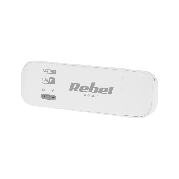 Rebel LTE 4G USB WiFi modem router för SIM-kort