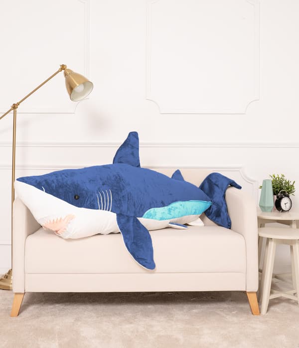Teddy Bear Gustaw Shark ADI blå 160cm