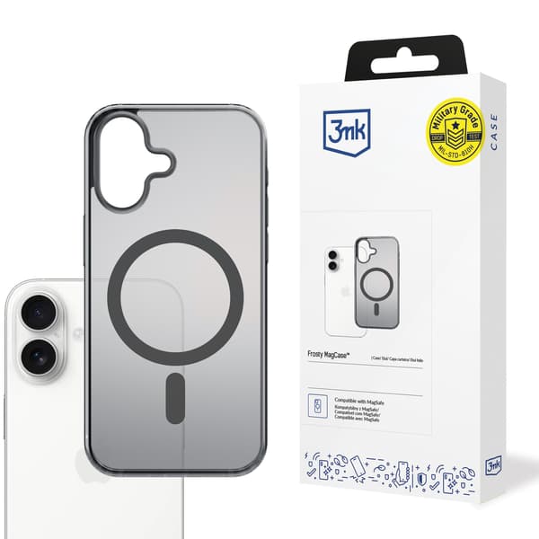 Apple iPhone 17 - 3mk Frosty MagCase Sort