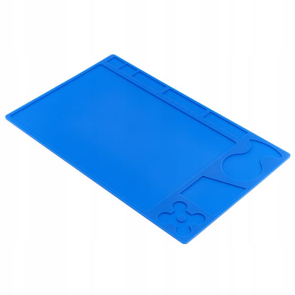 Yihua blå silikone antistatisk måtte 330x209mm