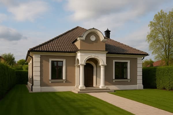 SILIKONFASADFÄRG BEIGE BRUN OST 5L + ALGBESKRIVANDE