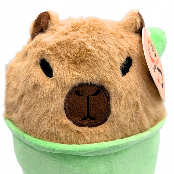 Pehmolelu Pehmolelu Kapiibara Shake Pudding Squish Halattava Pehmustettu 20 cm