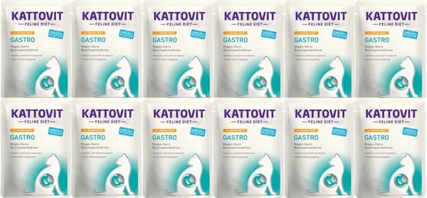 Kattovit | Gastro | 85g pose - Kylling med ris 12x85g