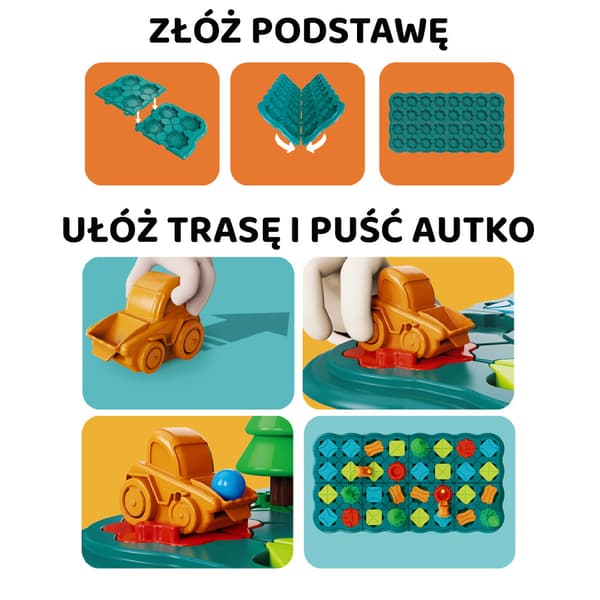 Rata - Sokkelo-logiikkapeli autoilla - 56 palaa
