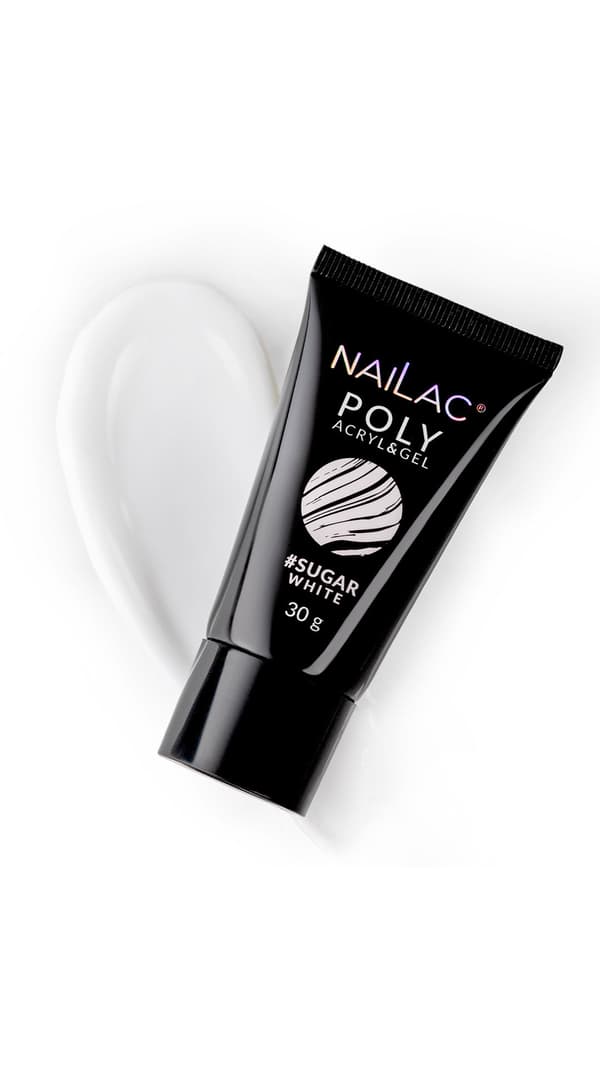 Polyakryyli ja geeli #Sugar White NaiLac