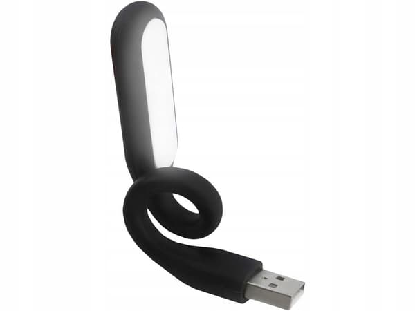 USB-lampe 6 LED sort (1000) GAB_A