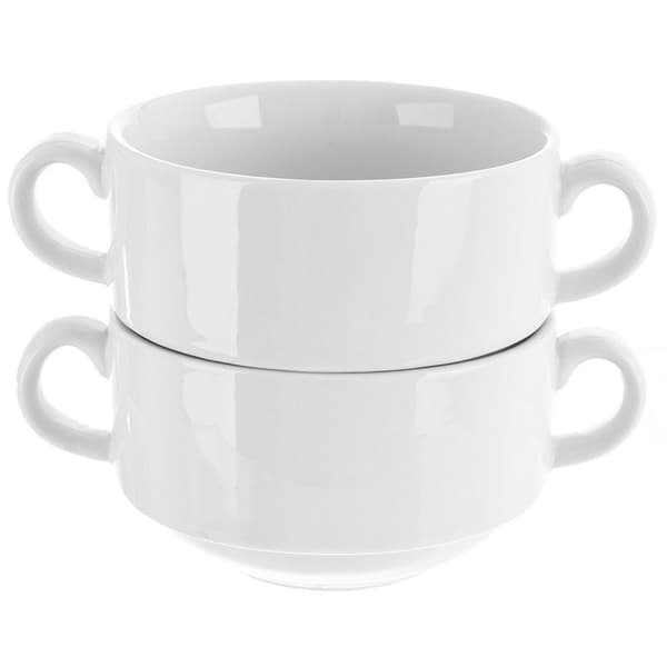 Porcelæns bouillonskål MONA 290 ml