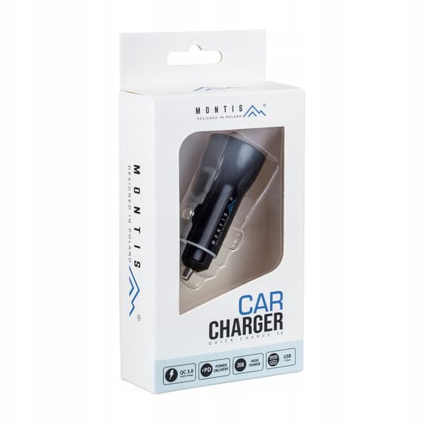 Autolaturi, USB-C, Montis 3000 mA