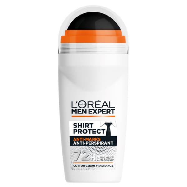 L'Oréal Men Expert Antiperspirant Roll-on Shirt Protect för män 50ml