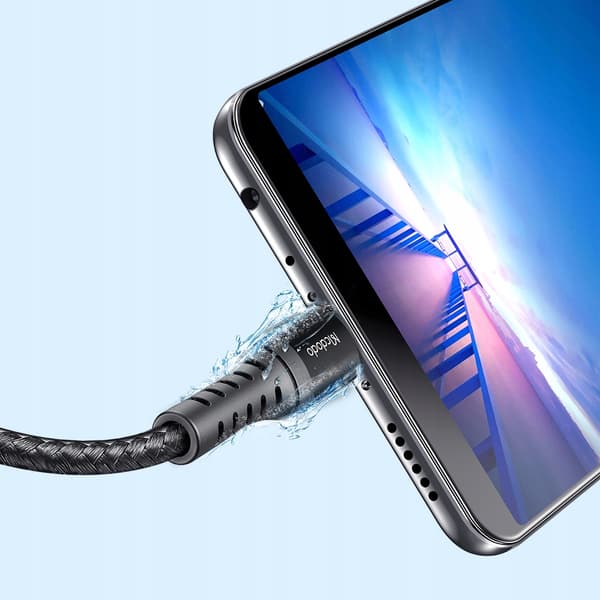 MCDODO KORT MICRO-USB-KABEL SNABBLADDNING FÖR SAMSUNG QUICK CHARGE 4.0