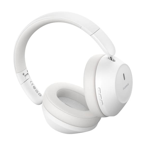 Baseus Bass 30 Max trådløse hovedtelefoner (hvid)