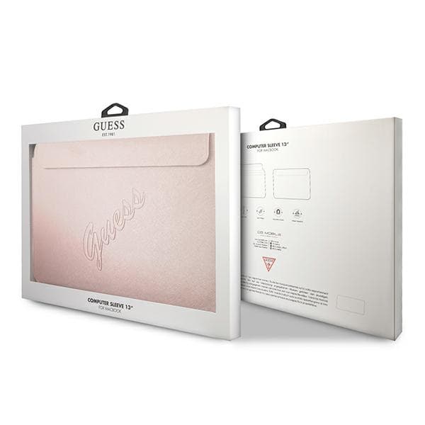 Guess-hiha GUCS13PUSASPI 13 pinkki Saffiano Script