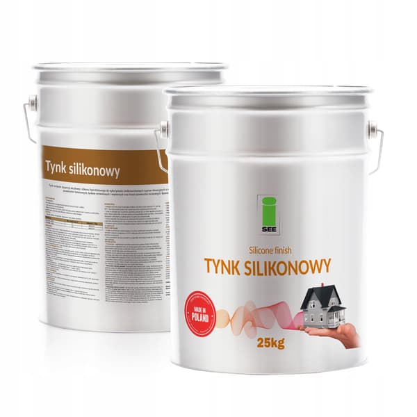 Sort silikonepuds til facader 1,5 mm premium 25 kg