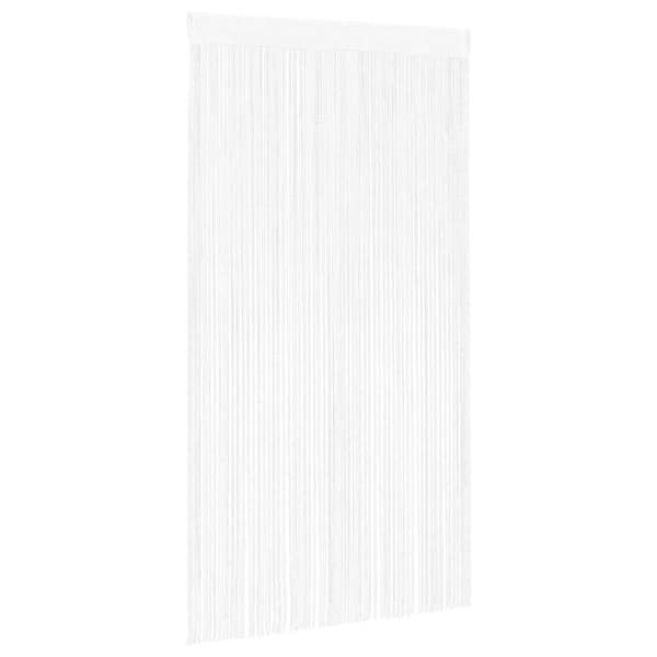 vidaXL Snörgardiner, 2-pack, 140 x 250 cm, Vit