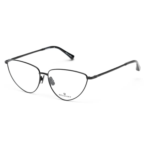 BELSTAFF DELMERESHINYN Briller. VIEW + CLIP-ON, Sort. Dame.