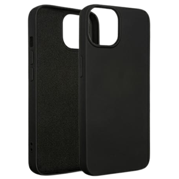Beline silikonikuori iPhone 14 Plus 6.7 musta/musta
