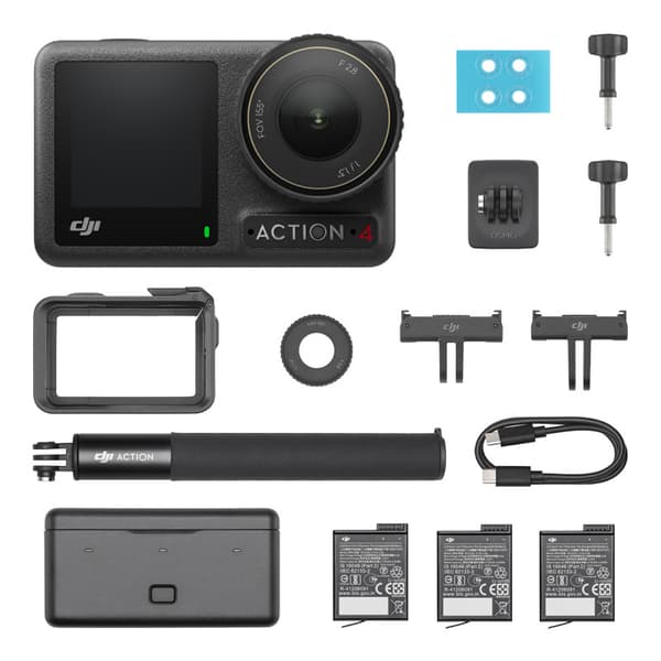 DJI Osmo Action 4 Adventure Combo-kamera