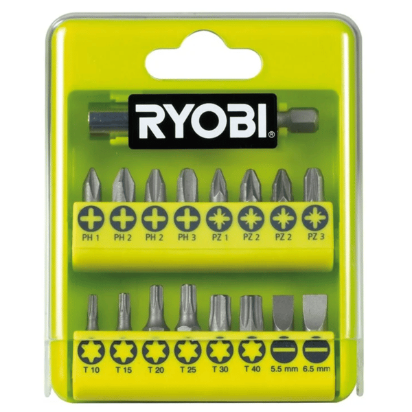 RYOBI Bitsæt 17 stk.
