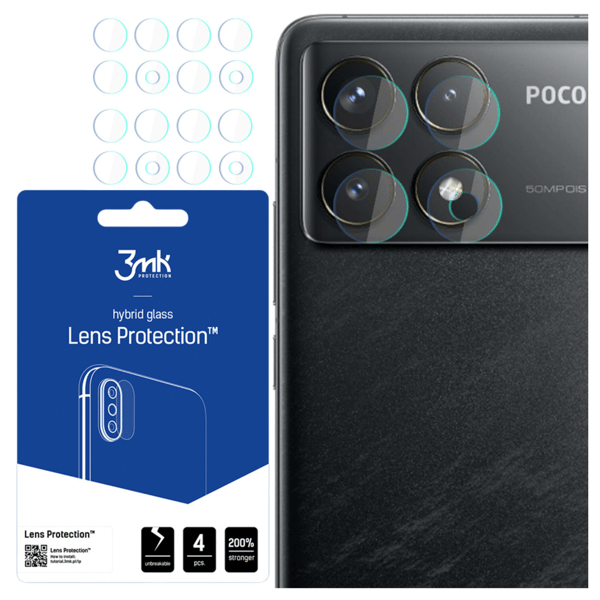 Poco F6 Pro - 3mk linsebeskyttelse