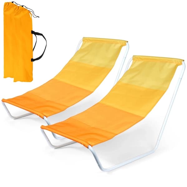 Strandbädd fällbar 2 stycken