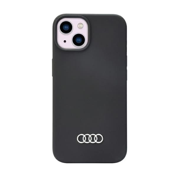 Audi Silikone Etui - iPhone 14 Etui (Sort)