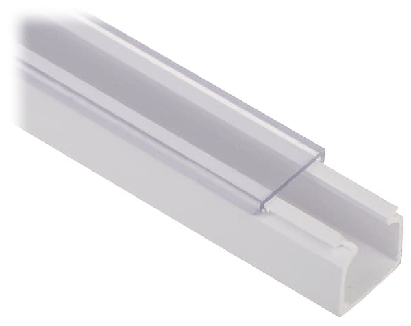 PROFIL MED LAMPESKÆRM TIL LED-STRIPS KI-LED/15X15 VÆGEMONTERING