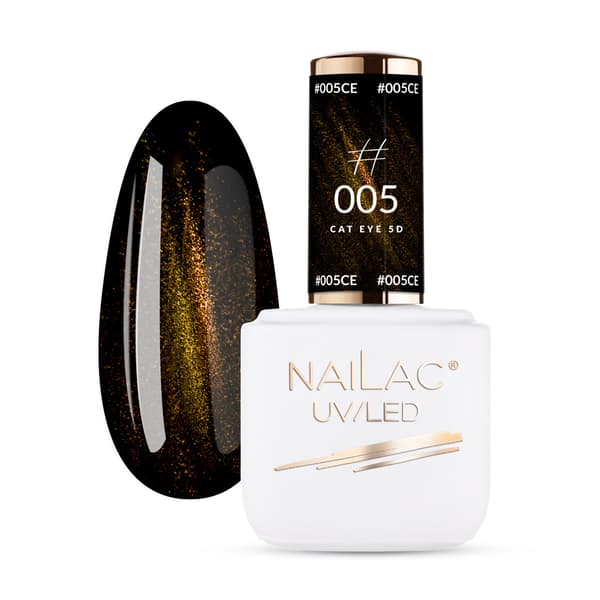 NaiLac Kattögon 5D #005 nagellack 7ml