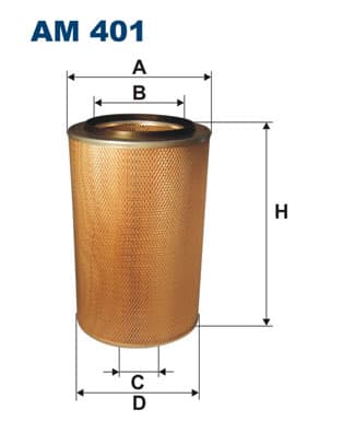 ILMANSUODATIN AM401 FILTRON