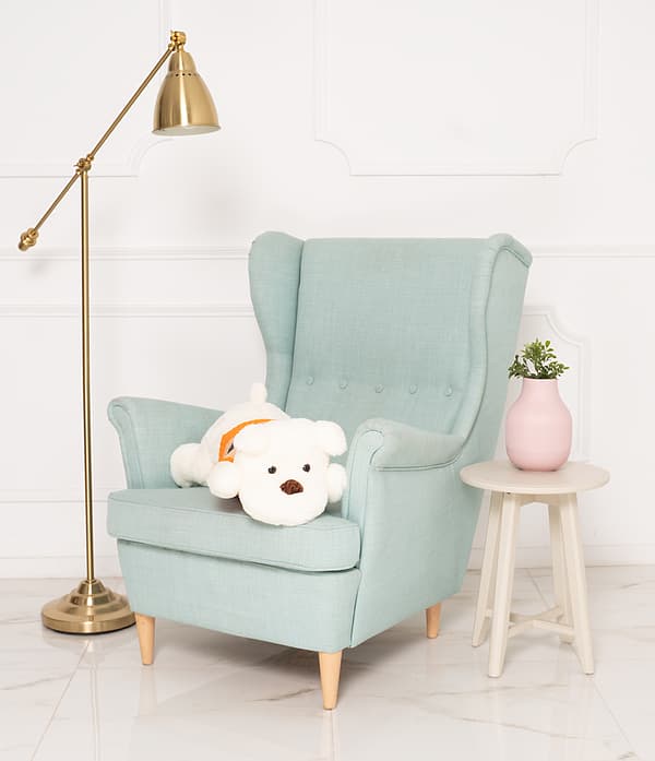 Dog Dexter 70cm - Hvid