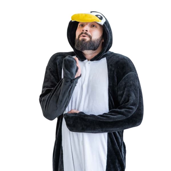 Kigurumi-pyjamaskostume pingvin M: 155-165 cm