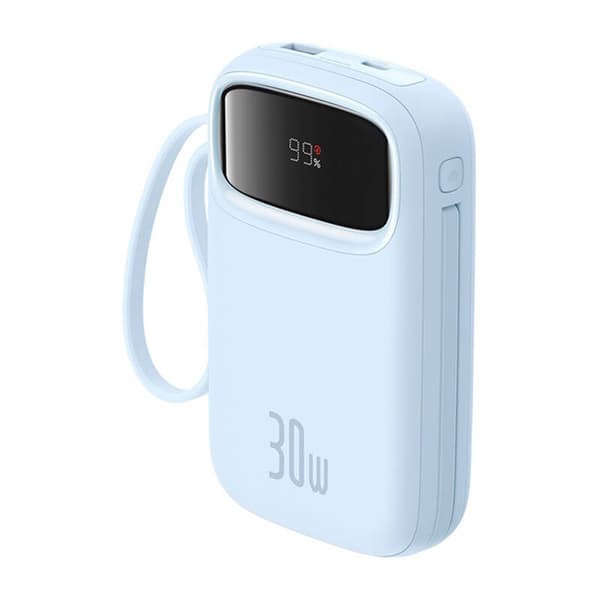 Baseus QPow 2 Powerbank 10000mAh 30W 2xUSB-C (Blå)