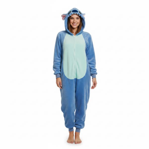 Kigurumi pyjamaskostume Lilo & Stitch M: 155-165cm