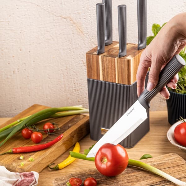 KNIVSET I AKACIABLOCK KLAUSBERG KB-7982