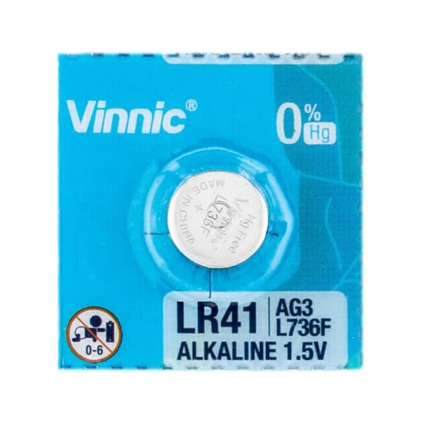 Vinnic LR736/384/AG3 alkaliparisto